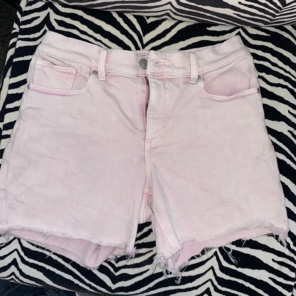 Express pink midi short